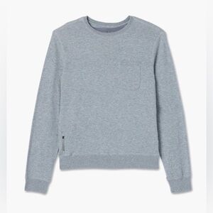 Vuori Jeffrey’s Long Sleeve Crewneck Pullover Heather Grey Size XXL